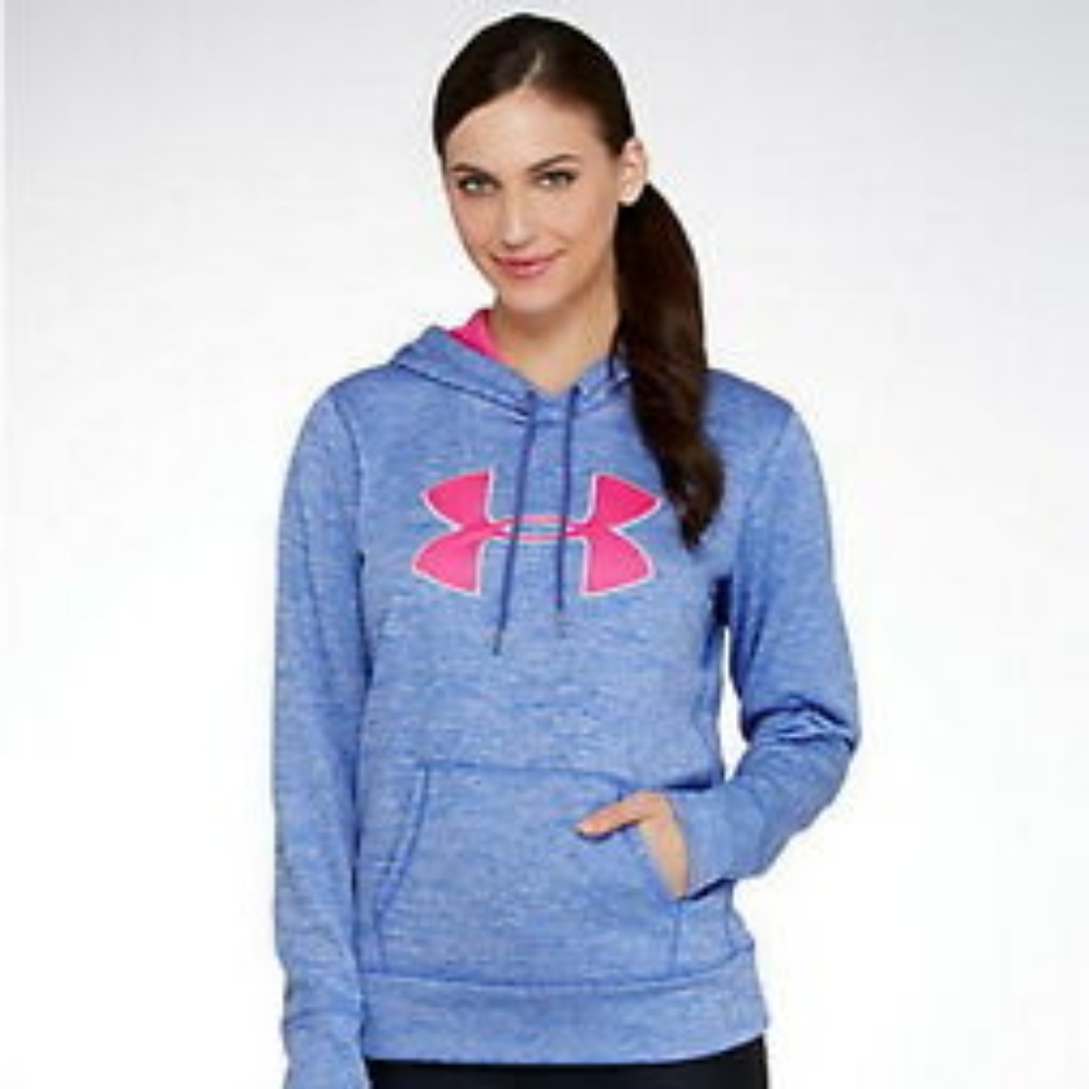 Under Armour Women's Blue Pullover Hoodie Size M